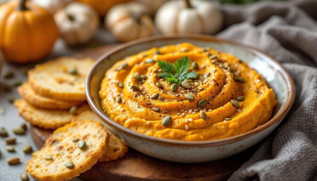 Pour un apéro d’automne, voici la recette de dip à la courge aux épices marocaines