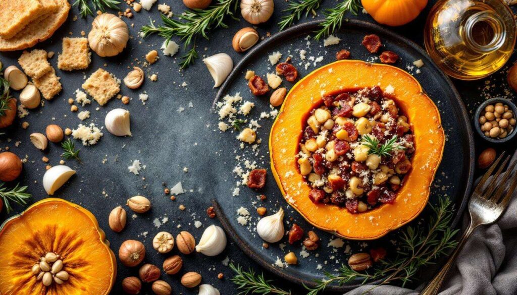 Pourquoi cette butternut farcie au lard et aux noisettes deviendra vite votre plat préféré du moment