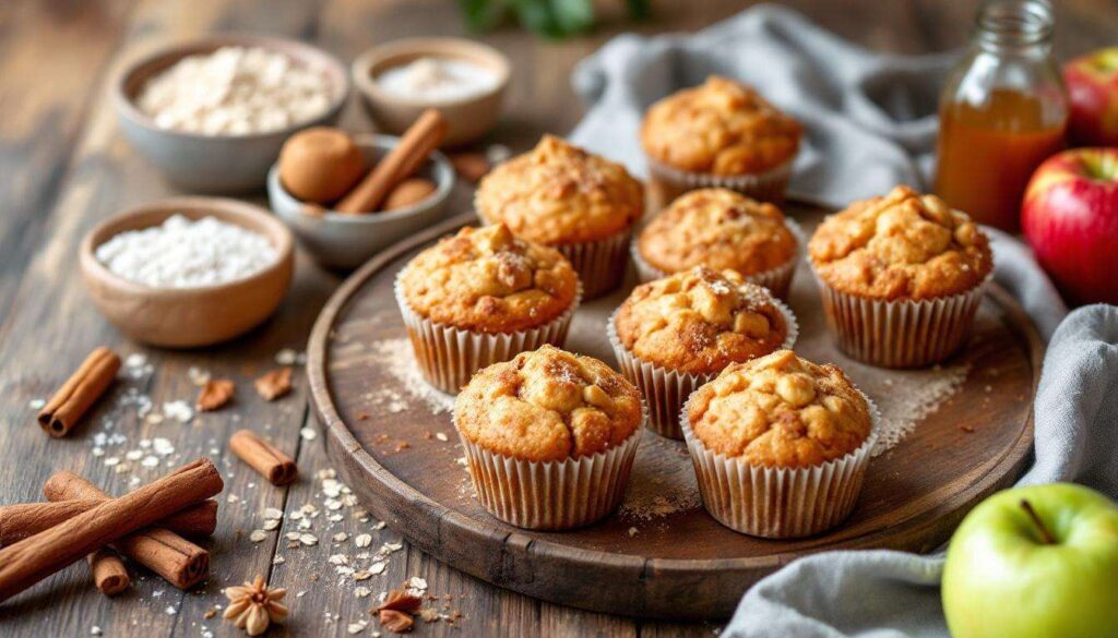 Muffins pomme-cannelle : la recette saine et à IG bas d'une cheffe à déguster cet automne