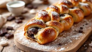 Tresse au Chocolat fondant et feuilletage doré : le secret du goûter réconfort qui fait l’effet waouh en 20 minutes