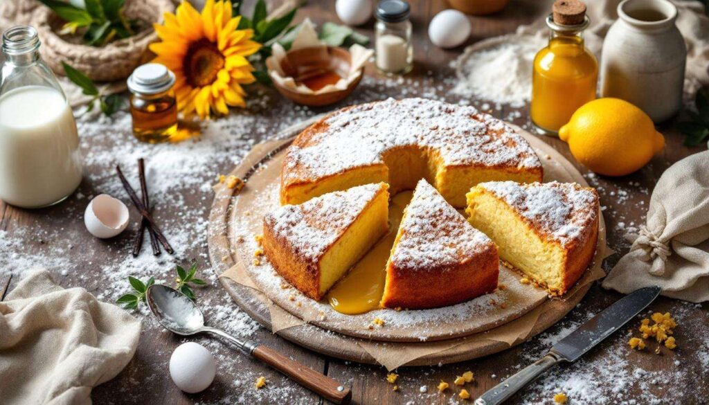 Torta nua italienne : la recette de ce gâteau nuage à la crème pâtissière, un vrai délice !