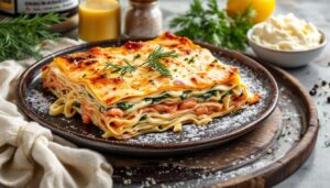 Ces lasagnes au saumon pour Noël prêtes en 20 minutes dans l’airfryer font de l’ombre aux recettes italiennes traditionnelles