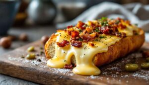 Reproduisez la recette de la baguette raclette des célèbres marchés de Noël à la maison