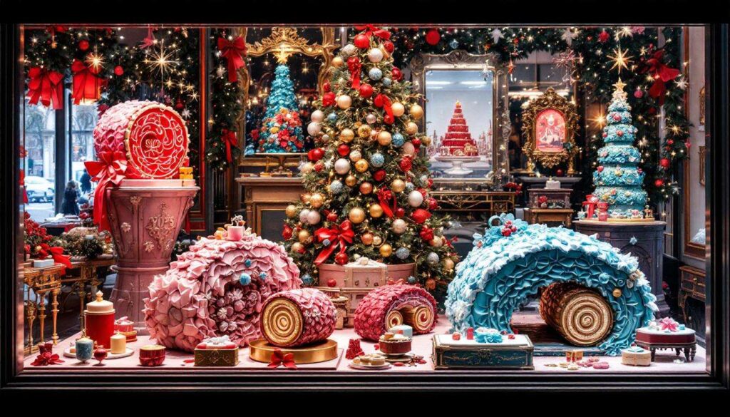 Les Bûches de Noël Mode 2025 à Paris : les créations couture des Maisons et des grands pâtissiers