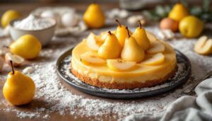 Une poire fondante, un biscuit moelleux, pas de crème ni chocolat… et pourtant, ce gâteau fait chavirer tout le monde