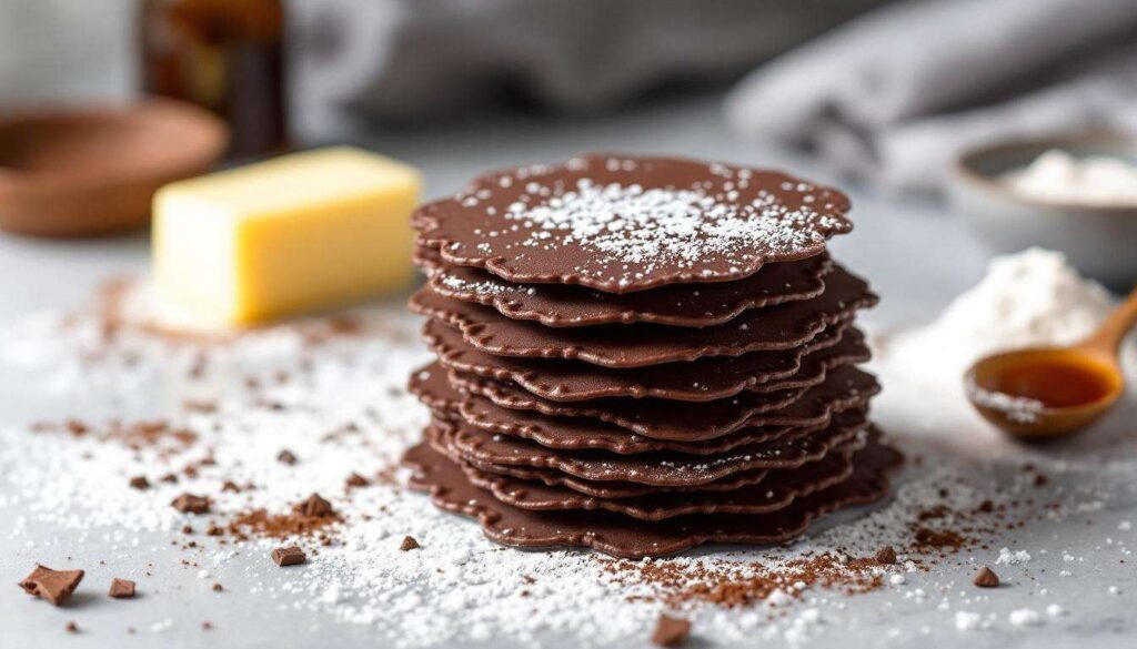 Tuiles au chocolat ultra croustillantes : la méthode simple pour les réussir fines