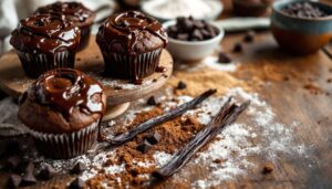 Pause réconfort 100% chocolat : la recette ultra facile des muffins moelleux au cœur coulant va vous faire craquer