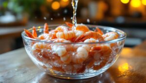 Peu de gens le savent, mais vous pouvez décongeler vos crevettes à la dernière minute grâce à cette technique