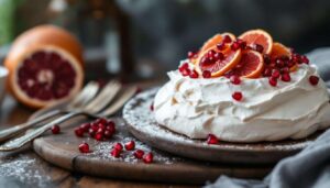 Ces 2 fruits d'hiver vont transformer votre pavlova en un dessert à la fois simple et sophistiqué