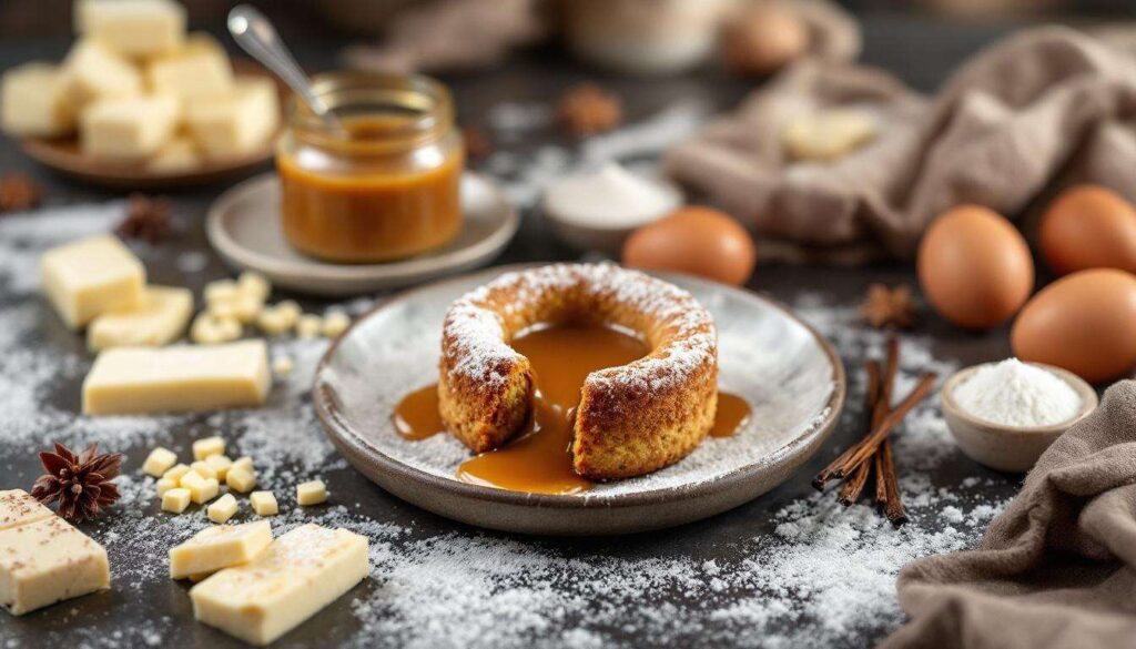 Moelleux au cœur coulant gourmand : ces gâteaux inidividuels caramel beurre salé sont un pur plaisir