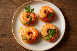 Quatre bouchées aux crevettes qui font vraiment sensation