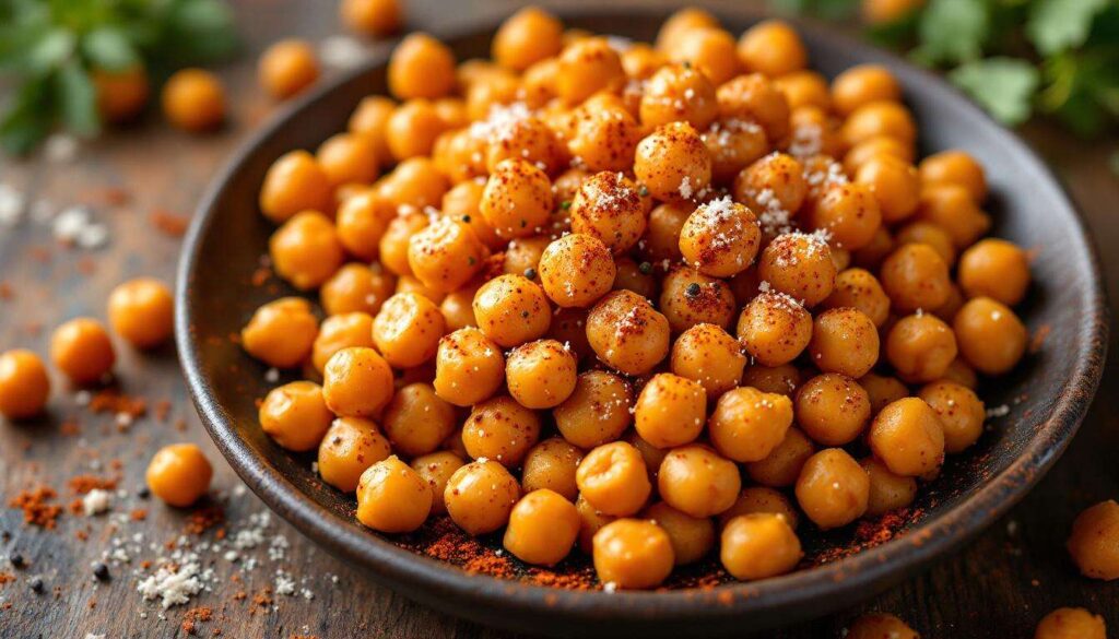 Pois chiches rôtis au paprika : l'apéritif healthy que les Français adoptent en masse cet hiver