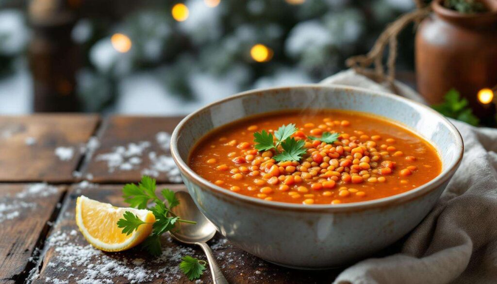Soupe de lentilles corail prête en 15 minutes : le plat hivernal recommandé par l'ANSES