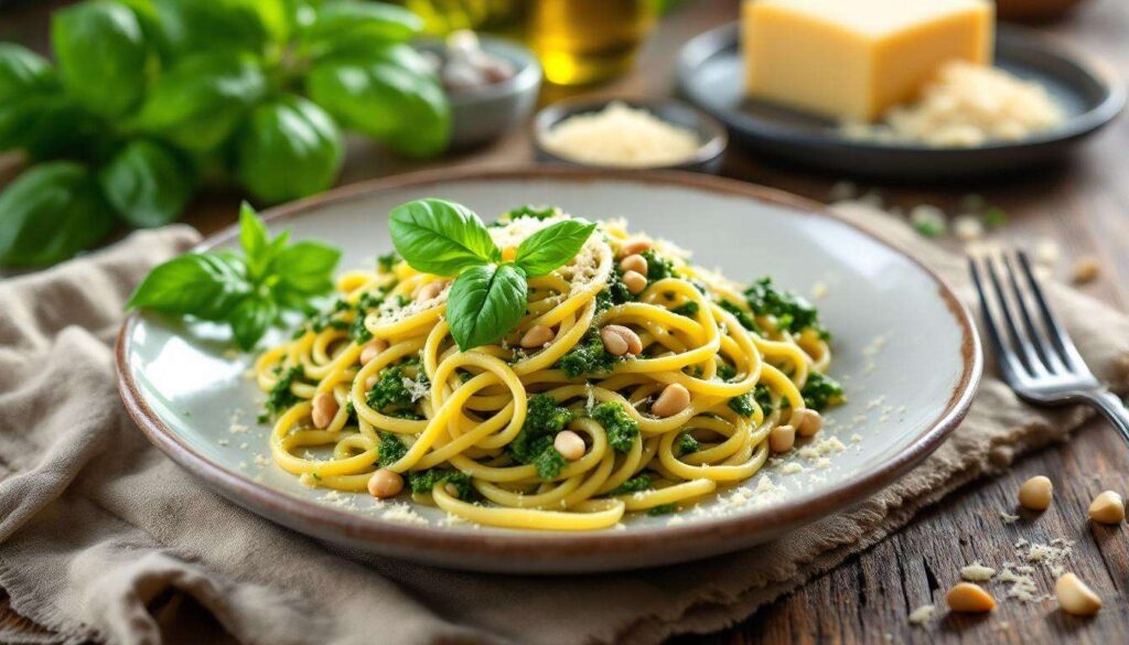 Pâtes au pesto maison : pourquoi les nutritionnistes recommandent cette version plutôt qu'industrielle