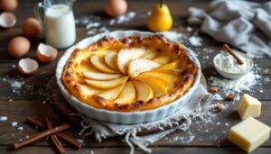 Clafoutis aux poires sans sucre : le dessert d'hiver validé par l'ANSES pour les diabétiques
