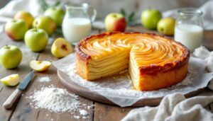 Gâteau invisible aux pommes : la recette légère qui fait fureur dans les cantines françaises