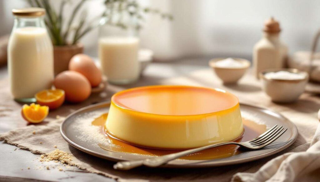 Flan pâtissier sans pâte : la recette allégée que les Français recherchent en masse en février