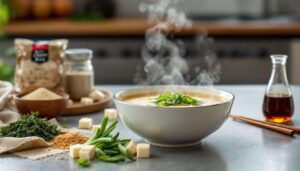 Soupe miso express : le bol réconfortant aux bienfaits prouvés prêt en 5 minutes